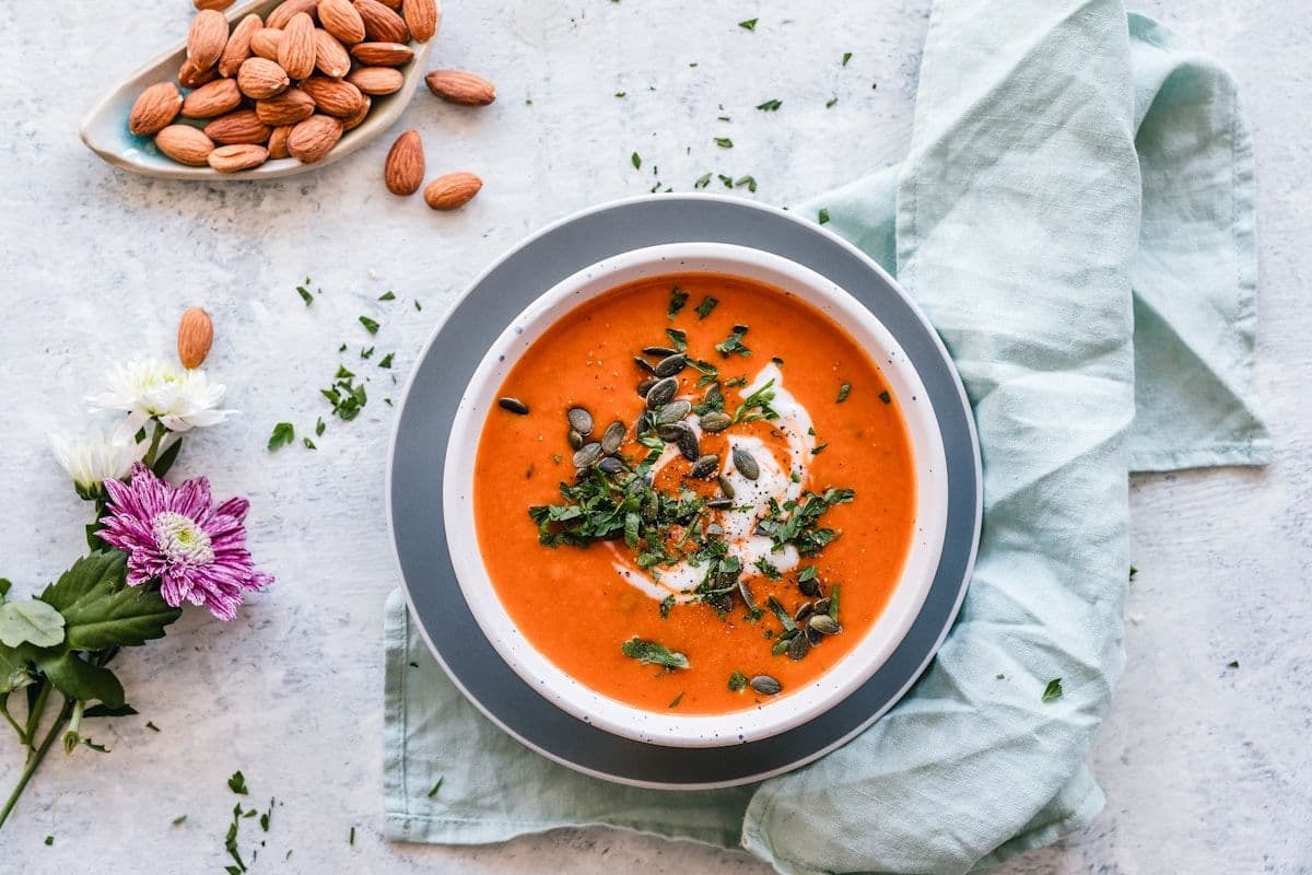 Soupe thaï crevettes & coco